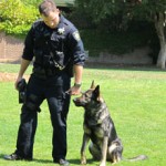 K-9 Eddie and his handler